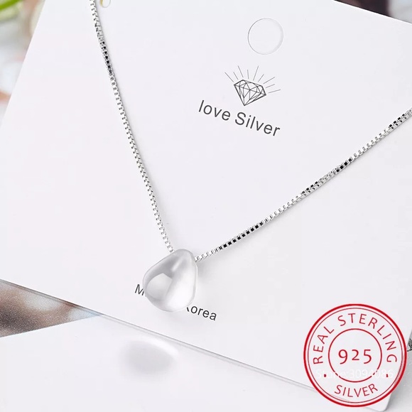 Jewelry - New S925 Silver Tears Pendant Necklace